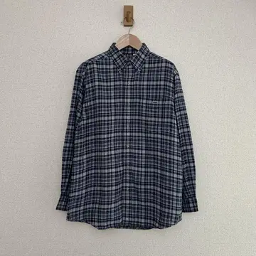 LACOSTE L/S shirts 플란넬 셔츠 체크 SIZE 2