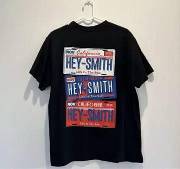 HEY-SMITH 티셔츠 블랙