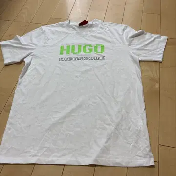 HUGO BOSS 로고 프린트 티셔츠