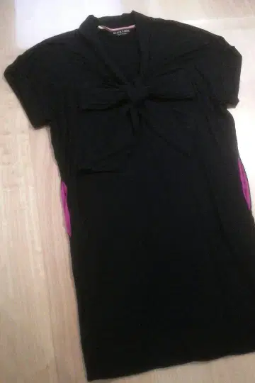 세탁 가능한 폴스미스 블랙 라벨 리본 원피스 보타이 블랙