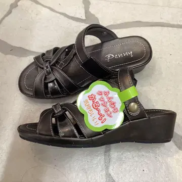 Penny 샌들 약 4cm 힐 M