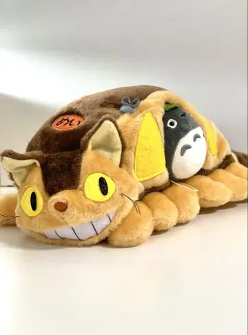 [ 지브리 ] 고양이 버스 봉제 인형 약 30cm 꼬마 토토로 부속
