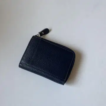 코인 케이스 네이비 가죽