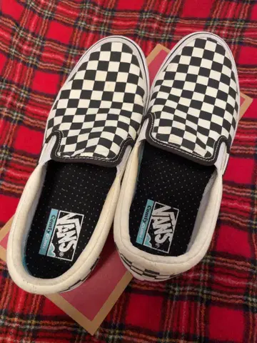 Vans ComfyCush 슬립온 체커 패턴 27.5cm