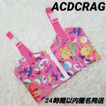 [완판템] 새상품 ACDCRAG 카푸몬 뷔스티에 컬러풀 핑크 몬스터