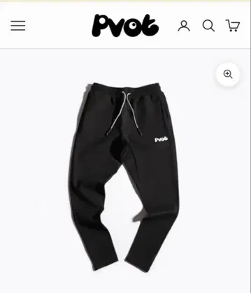 PVOT JOGGER PANTS 3 RD 블랙