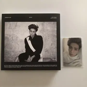 SHINee 종현 솔로 앨범 [BASE] 트레이딩 카드 포함