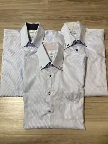 세련된 renoma Homme 레노마 L 41-82 와이셔츠 3매