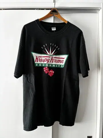 XL 상당 빈티지 크리스피크림도넛 티셔츠
