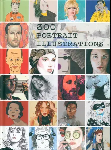 Eva Minguet 300 Portrait Illustrations