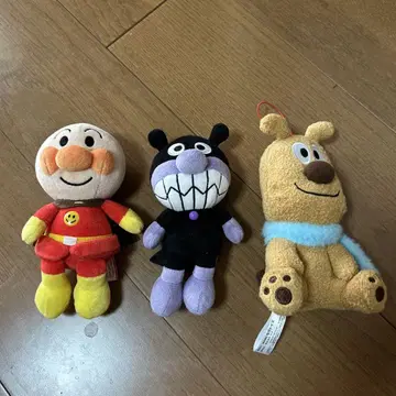 호빵맨 봉제 인형 세트 낱개 판매 없음