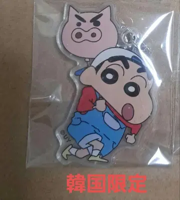 짱구는 못말려 놀이공원 아크릴 키링 한국 한정판 짱구