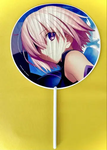 FGO 1주년 기념 부채 Fate/Grand Order 마슈 키리에라이트