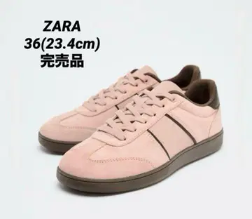 ZARA 자라 핑크 스니커즈 36 23.4cm