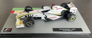 F1 머신 컬렉션 BRAWN BGP001 2009 젠슨 버튼