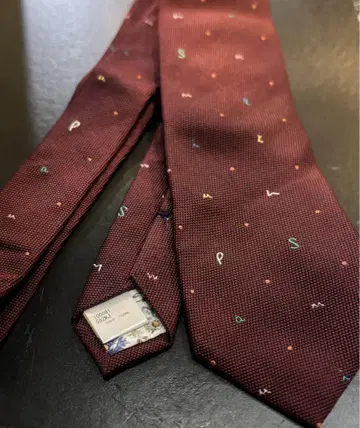 정가 22000엔 Paul Smith 폴스미스 실크 100% 넥타이