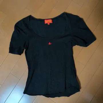 Red Label 블랙 티셔츠 사이즈 2