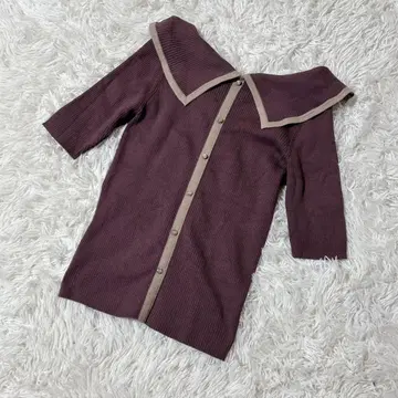 [ c5745 ] 새상품 JILLSTUART 니트 스웨터 퍼플