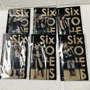 SixTONES 아크스타 fest 스토어 아크릴 스탠드 전원 세트