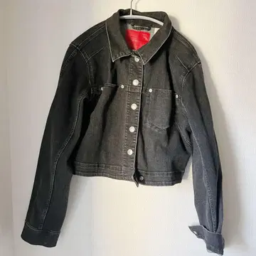 LEVI'S PREMIUM 다크 그레이 데님 자켓 S