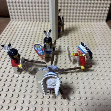 LEGO 레고 올드 인디언 일괄