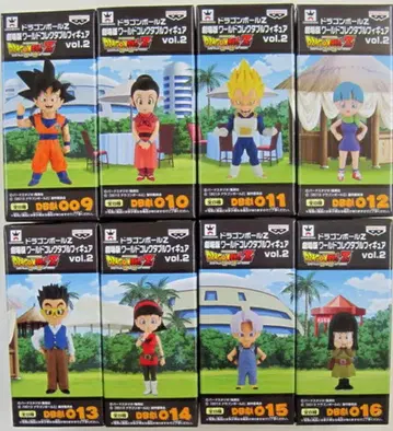 반프레스토 DBZ WCF 극장판 vol.2 전8종 세트
