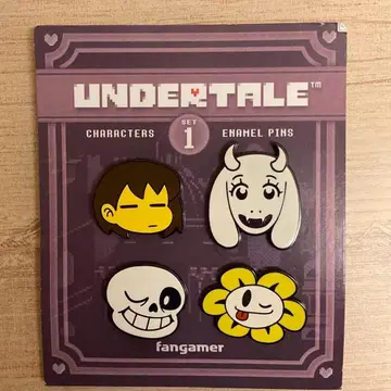 UNDERTALE 핀 배지