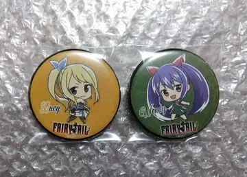 페어리 테일 캬라드리 캔뱃지 루시, 웬디 세트