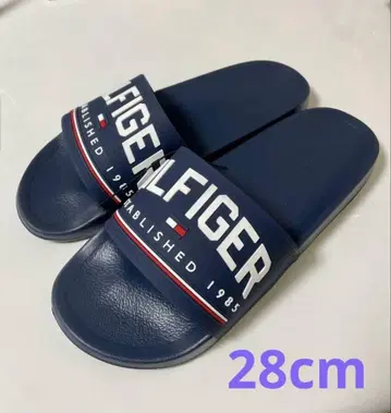 미사용 새상품 TOMMY HILFIGER 샌들 28cm 네이비