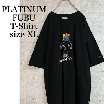 PLATINUM FUBU 셔츠 Dumb Donald 블랙 XL