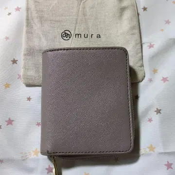 mura 연보라 반지갑