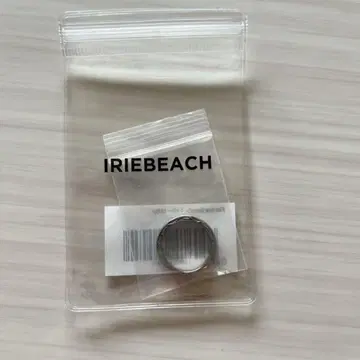 IRIEBEACH 아이리 비치 반지 써지컬 스테인리스 실버 15호