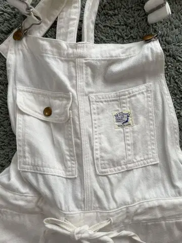 오어슬로우 빔즈 보이 멜빵바지