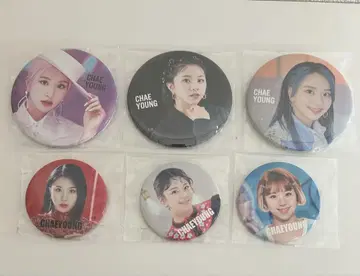 TWICE 채영 캔배지 캔배지 세트