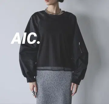 AIC MA-1 슬리브 콤비 풀오버
