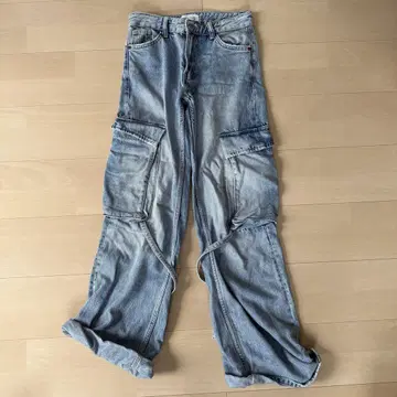 ZARA 카고 데님 팬츠 EUR 32