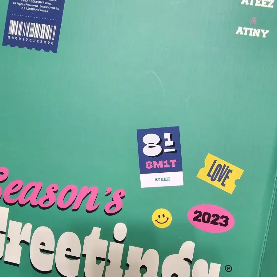 ATEEZ シーグリ 2023 抜け無し ATEEZ | 에이티즈 Ateez 2023 seasons greetings wts (including