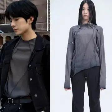 NCTWISH 유우시 착용 cost per kilo 23ss shirts