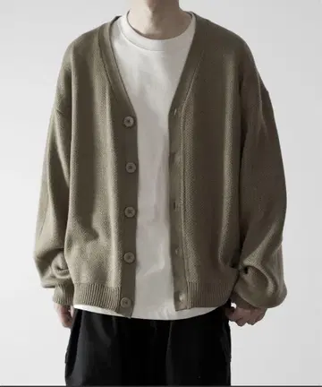 [ RUUBON ] rustic heavy weight cardigan