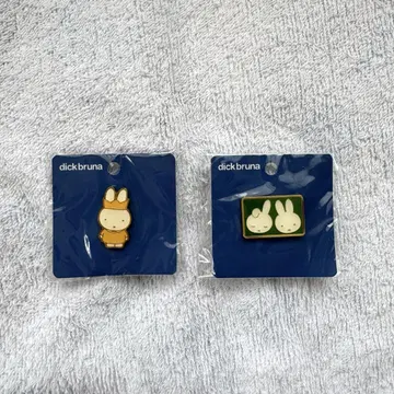 [미개봉 새상품] 미피 핀 배지 2세트 dick bruna