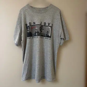 BON JOVI T셔츠 THE BOUNCE TOUR 2003 구제 의류
