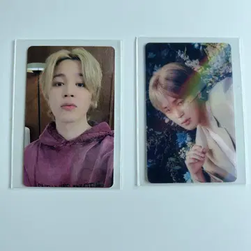 지민 트레이딩 카드 MUSE 혜택 트레이딩 카드