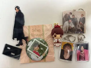 히라노 쇼 PVC 키링, 캔뱃지 & 기타