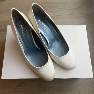 BENIR 브라이덜 슈즈 7cm 힐 23.5~24cm