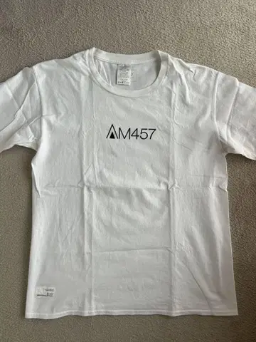 AK457 HAKKODA 화이트 티셔츠 FRAGMENT BURTON