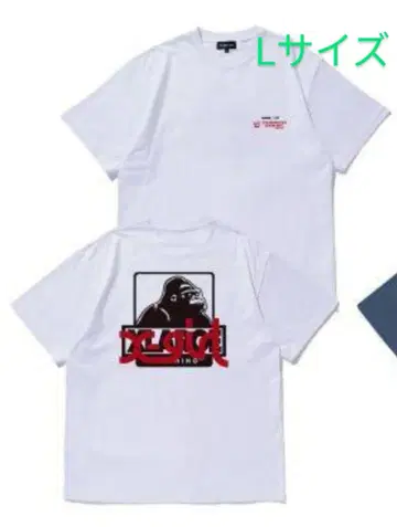 XLARGE X-GIRL 썸머 소닉 티셔츠 화이트 L 사이즈