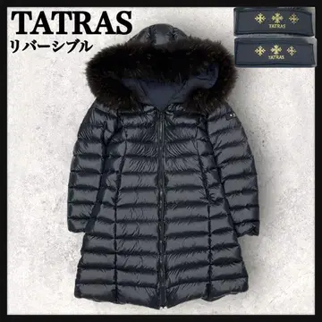 11561 [새상품급 리버서블] TATRAS 퍼 트리밍 다운 자켓 코트