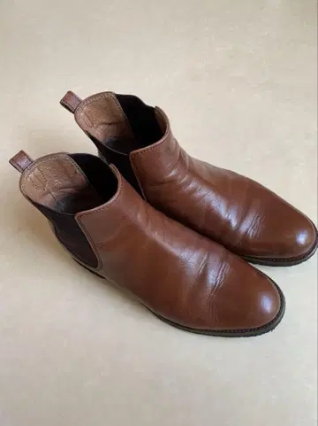 MARGARET HOWELL idea 사이드 고어 부츠 브라운