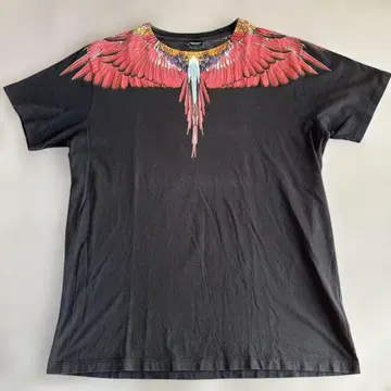 [새상품급] MARCELO BURLON 날개 그래픽 티셔츠