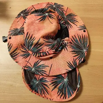 BILLABONG 수상 양용 야자수 패턴 아웃도어 햇